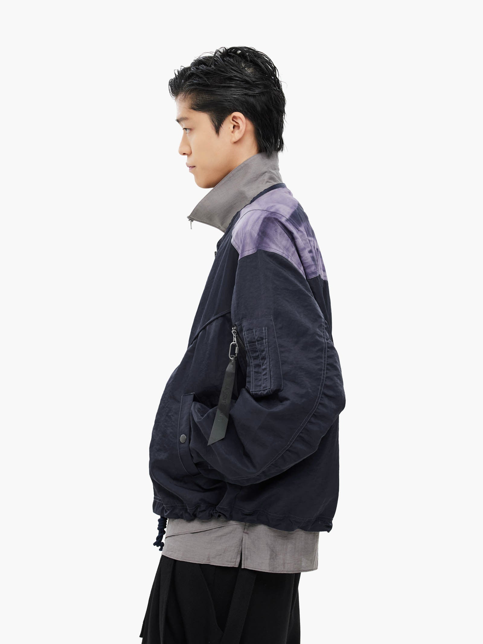 Jiyong Kim - Sun-Bleached Liner Jacket (Navy) product image 3 | TRAB K-Fashion Australia