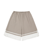Coyseio - Lace Shorts (Cocoa) product image 1 | TRAB K-Fashion Australia