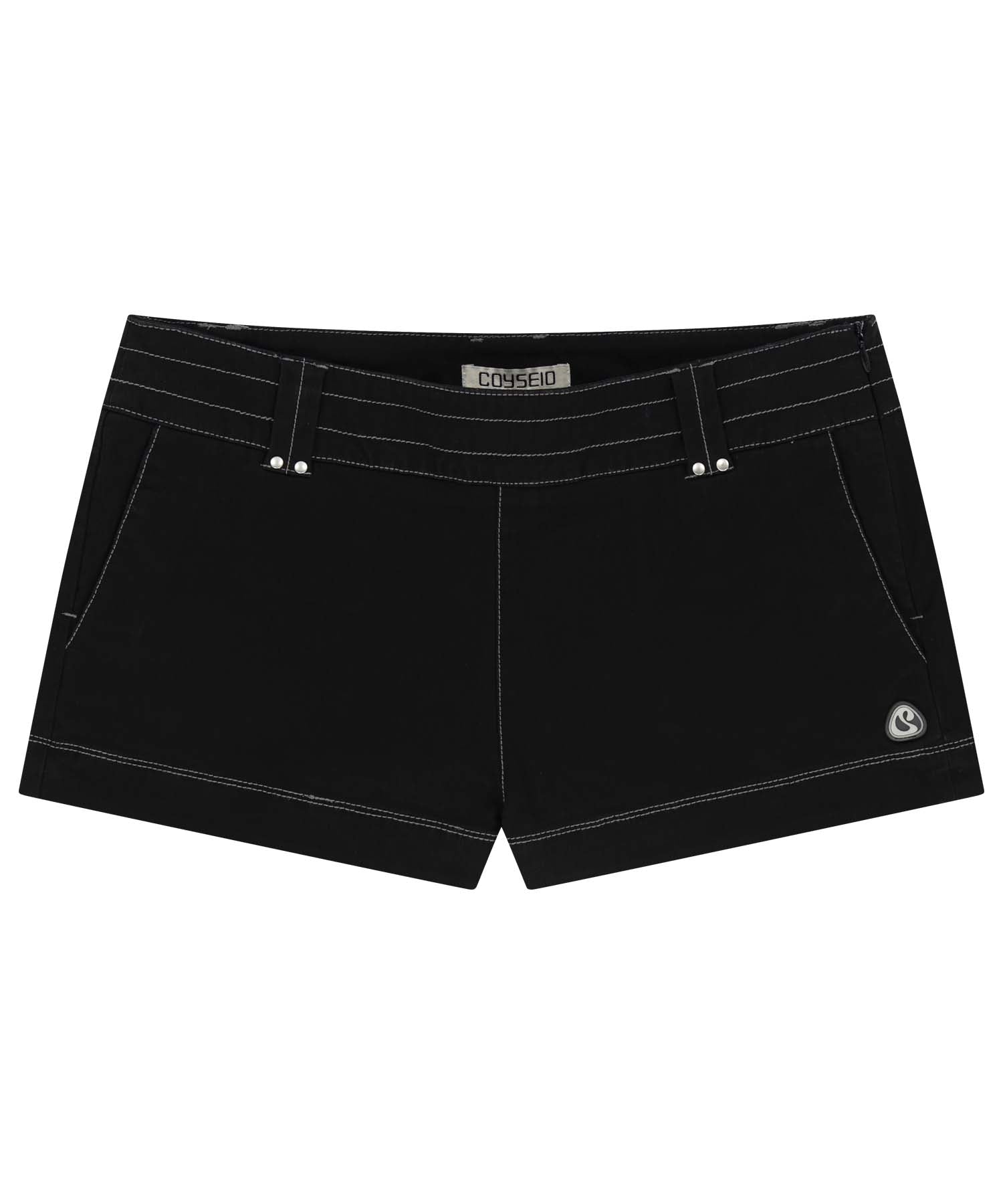 Coyseio - Stud Shorts (Black) product image 1 | TRAB K-Fashion Australia