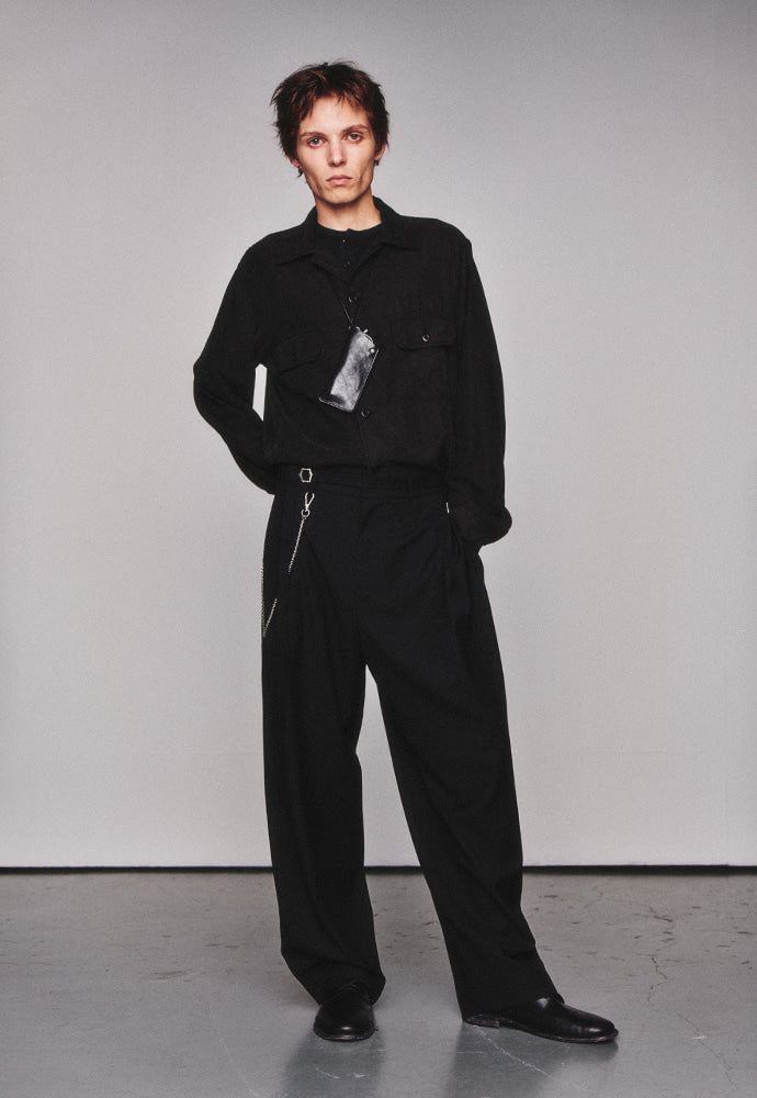 Art if acts - Tencel US Army Shirt (Faded Black) product image 3 | TRAB K-Fashion Australia