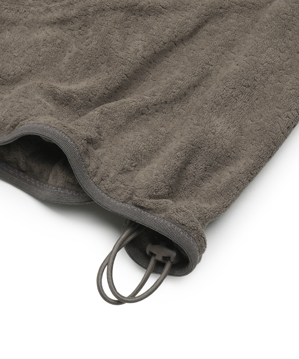 San San Gear - Button Fleece Jacket (Brown) product image 9 | TRAB K-Fashion Australia