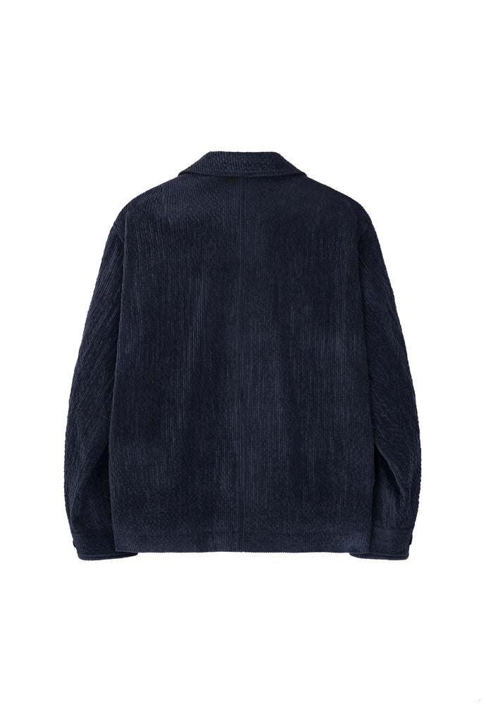 Art if acts - Corduroy French Work Jacket (Dark Navy) product image 7 | TRAB K-Fashion Australia