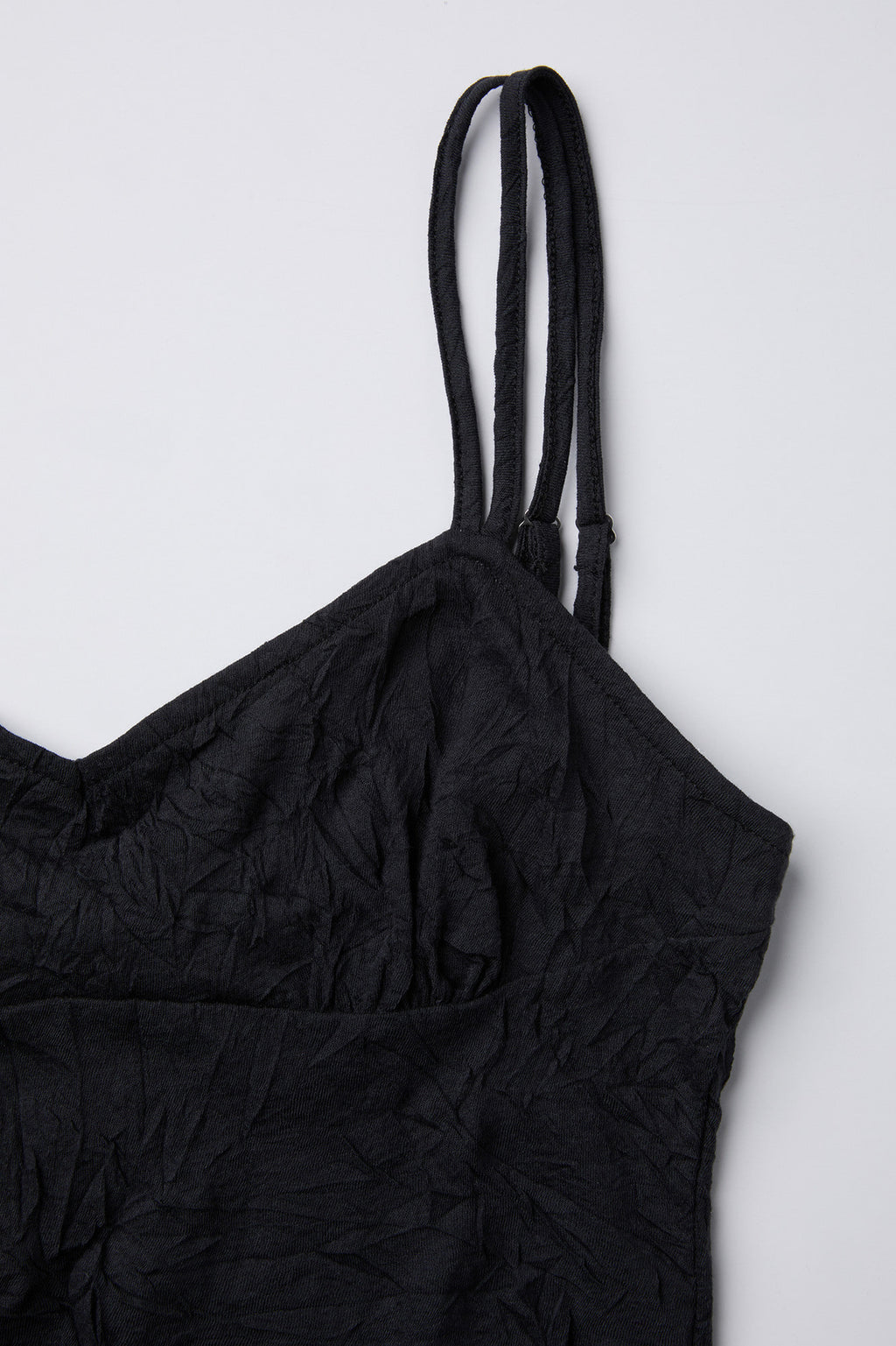 Coor - Crinkle Double Strap Sleeveless (Black) product image 5 | TRAB K-Fashion Australia