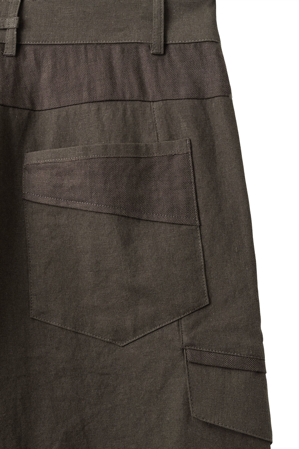 Hatchingroom - Flap Shorts (Mud Brown) product image 7 | TRAB K-Fashion Australia