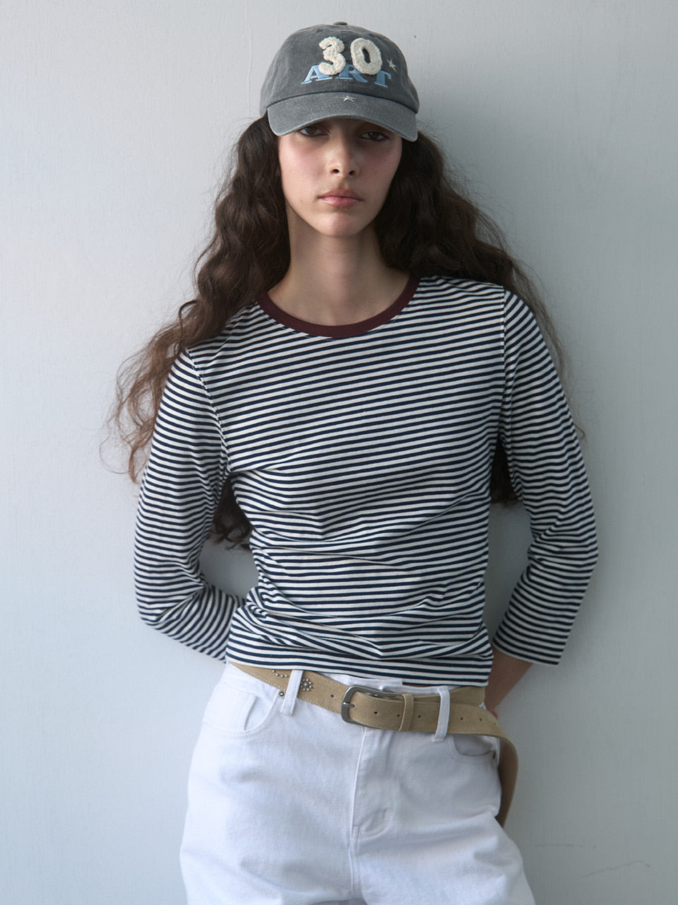 Kijun - Art 30 Cap (Charcoal) product image 4 | TRAB K-Fashion Australia
