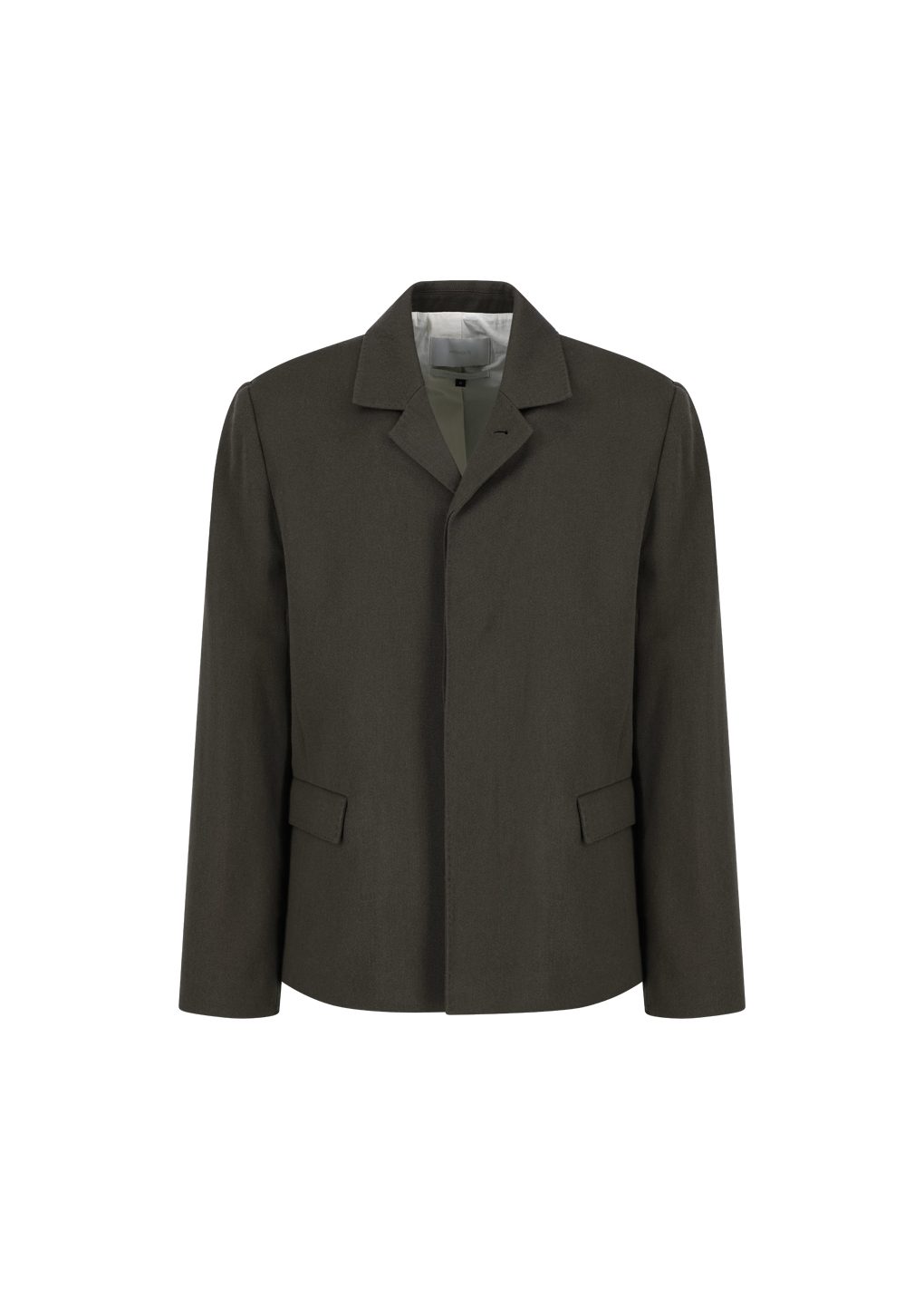Amomento - Single breasted wool jacket (Brown) product image 5 | TRAB K-Fashion Australia