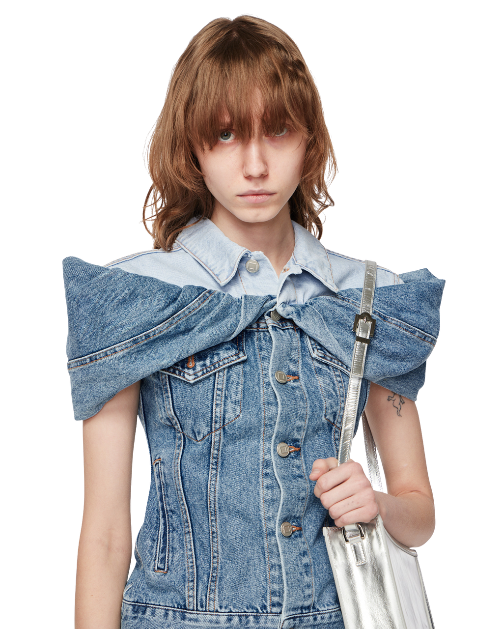 Kimhe Kim - Denim Couture Top (Blue) product image 6 | TRAB K-Fashion Australia