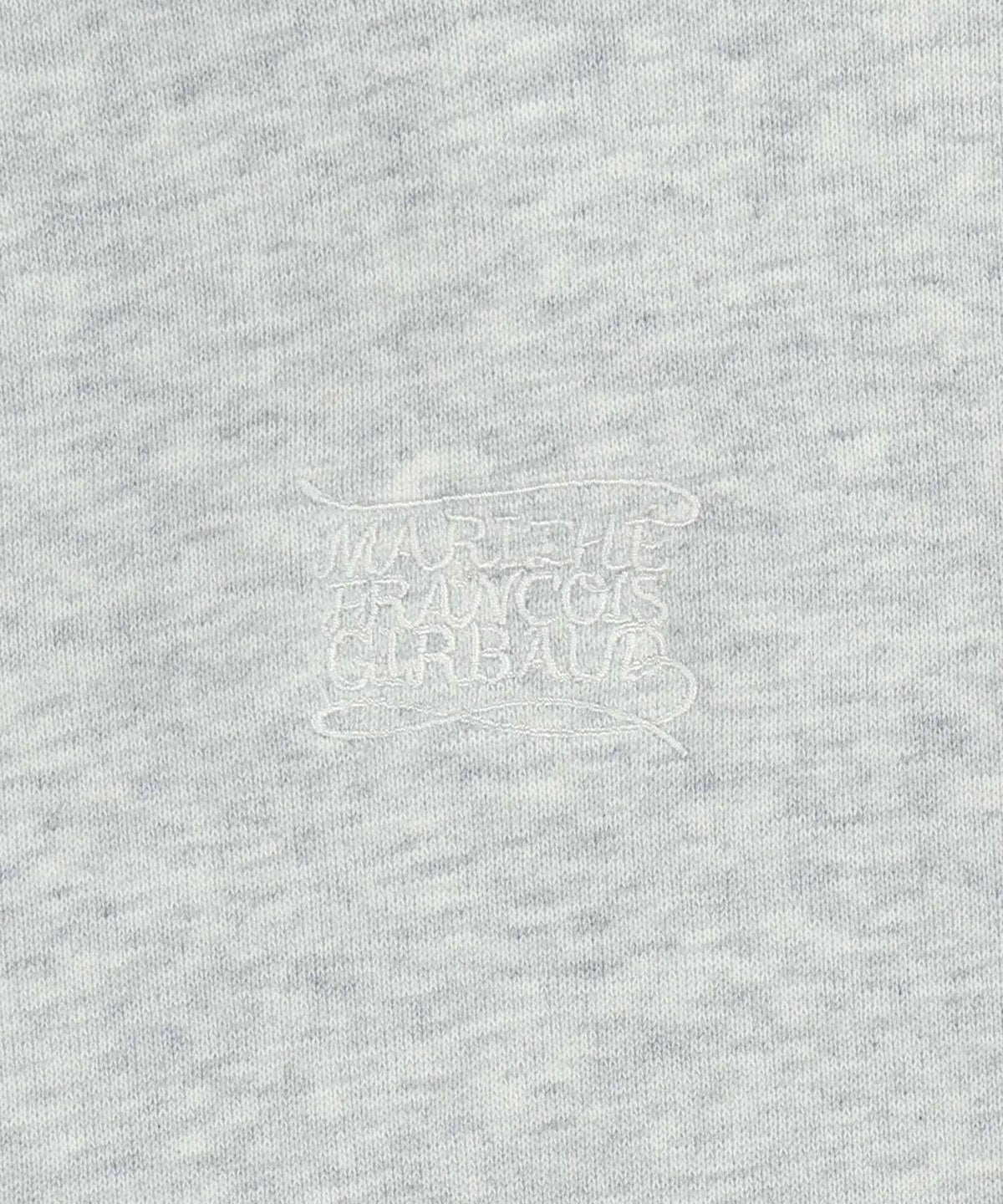 Marithe & Francois Girbaud - Drawing Classic Logo Crop Hoodie (Light Heather Gray) product image 4 | TRAB K-Fashion Australia