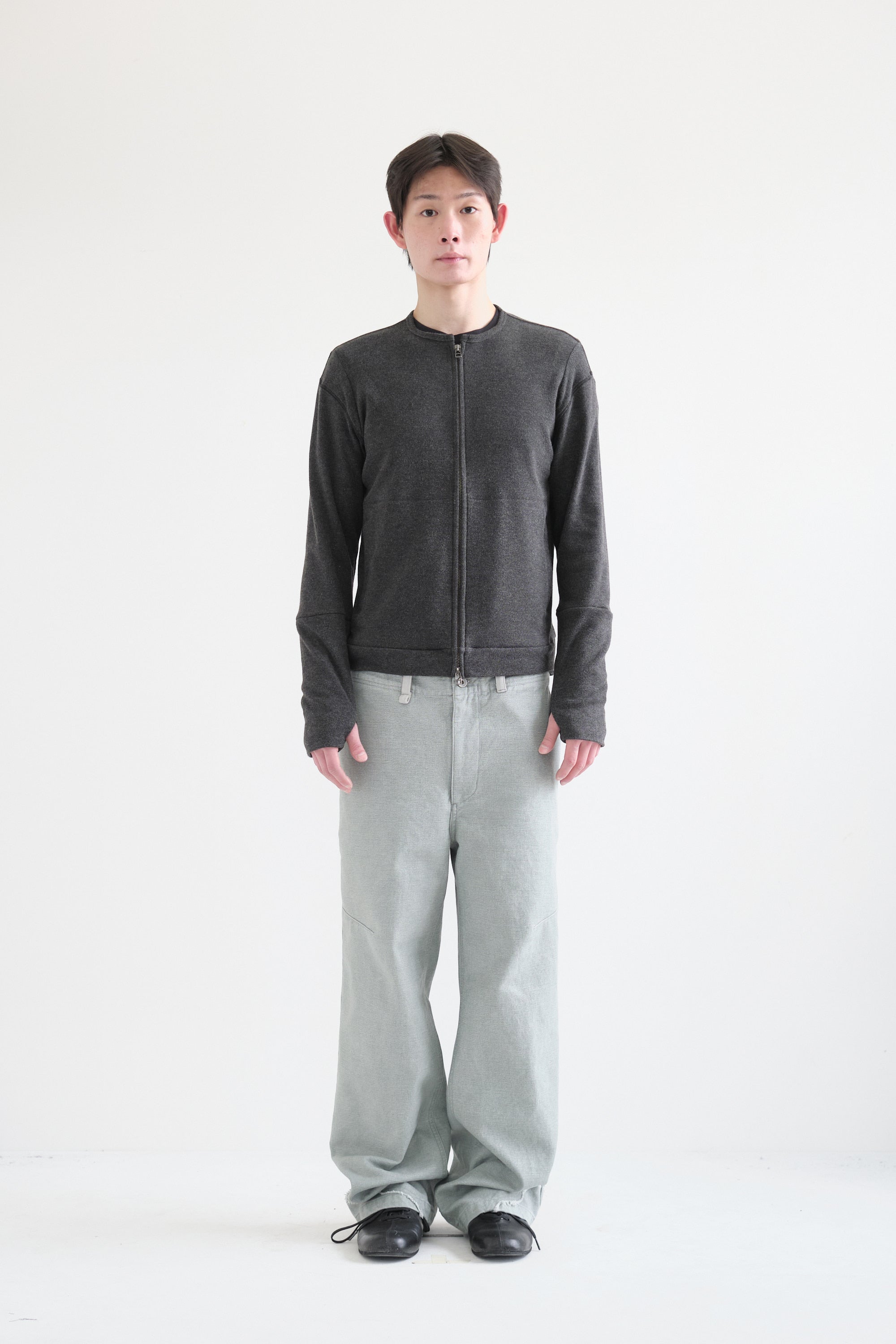 Hatchingroom - Layer Cardigan V2 (Charcoal) product image 3 | TRAB K-Fashion Australia
