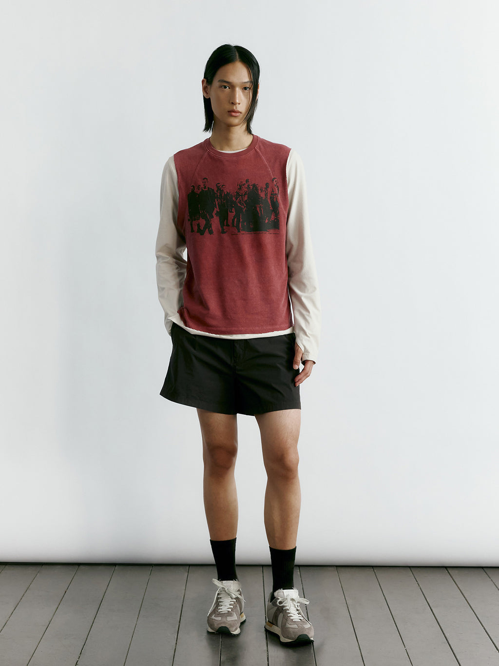 Tonywack - Tw Allday Tank (Red) product image 2 | TRAB K-Fashion Australia