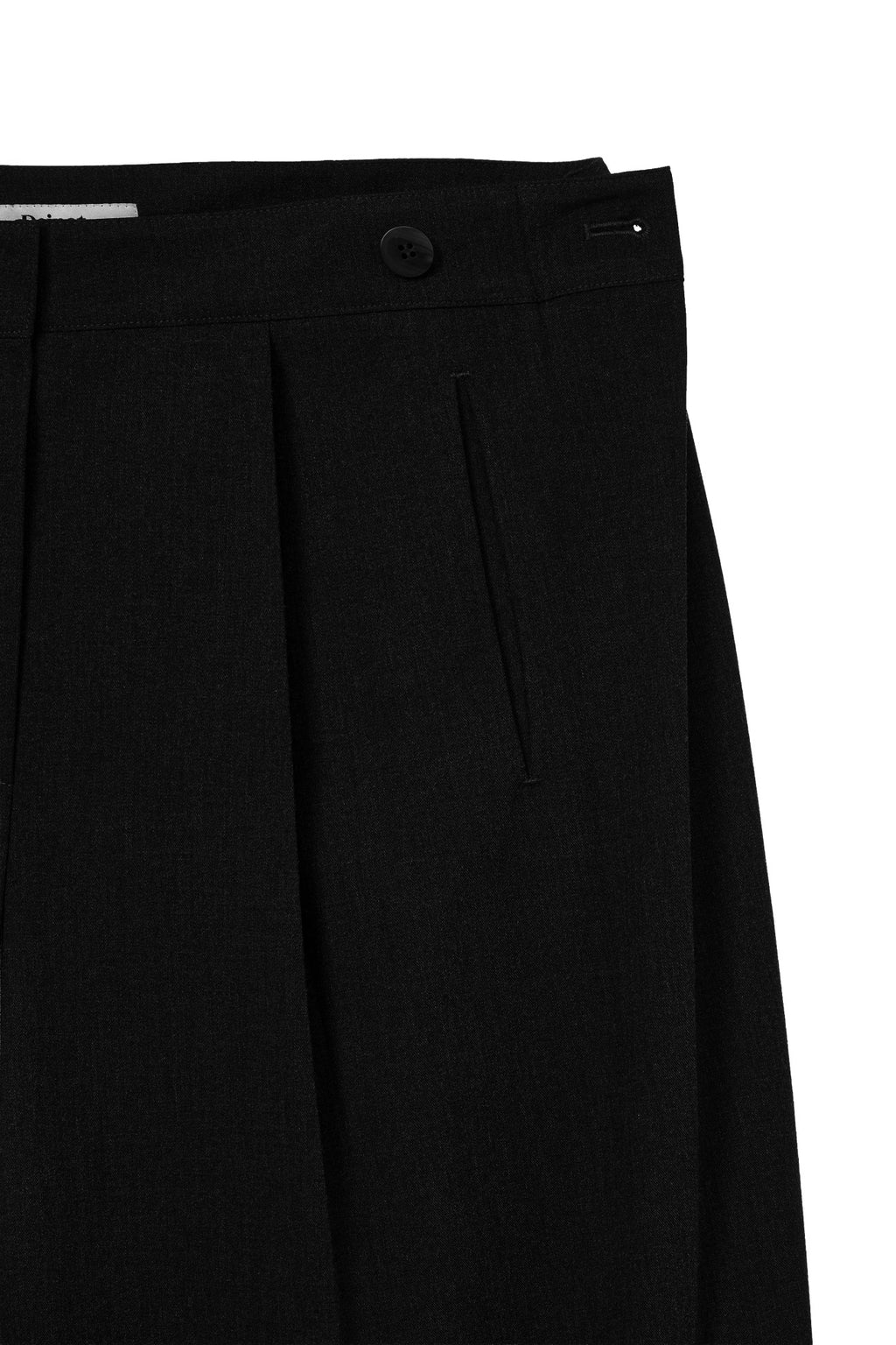 Deinet - Wrap-Front Trousers (Black) product image 4 | TRAB K-Fashion Australia