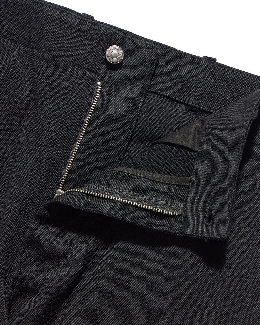 Eastlogue - Cinch Back Curved Pants (Black Twill) product image 7 | TRAB K-Fashion Australia