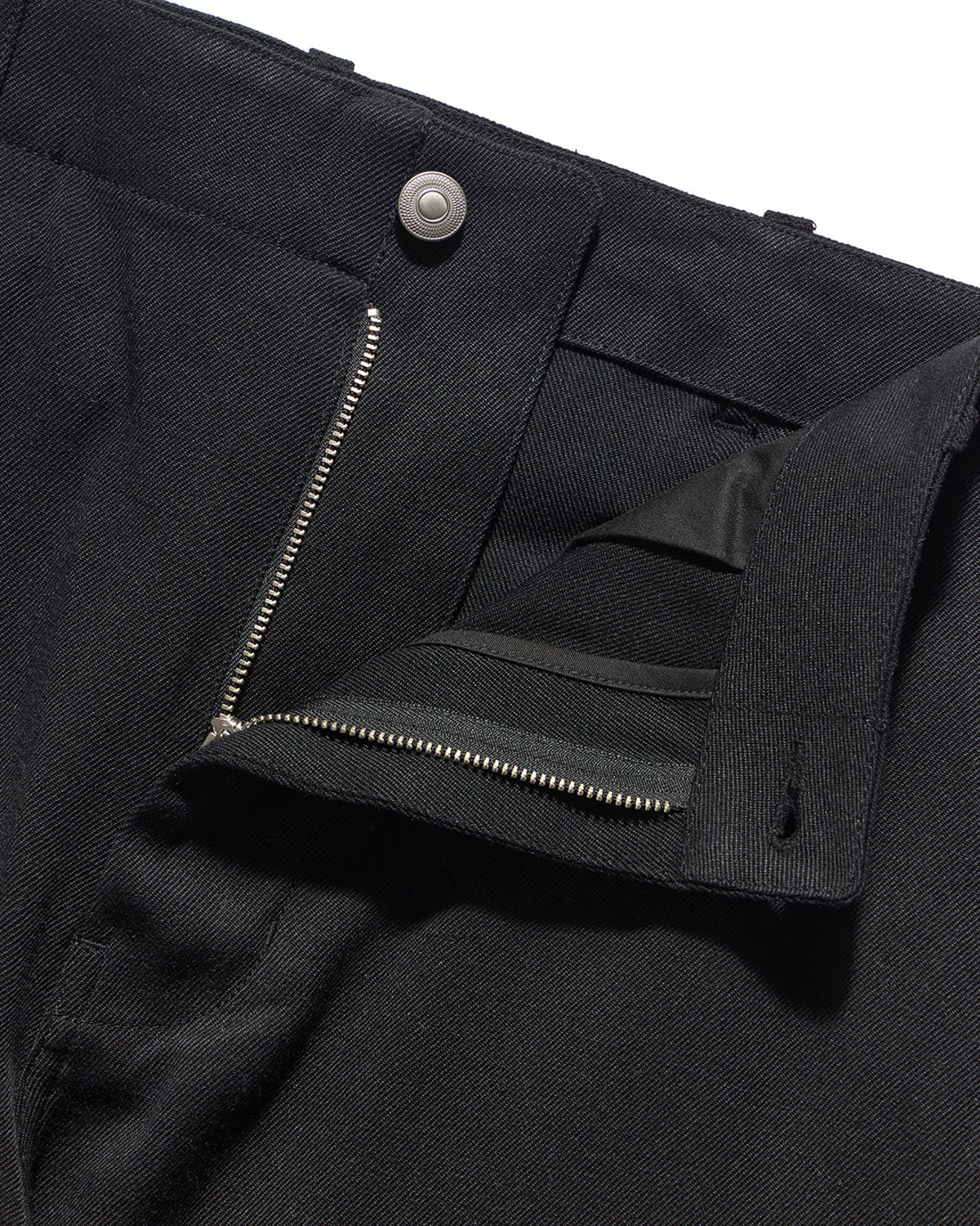 Eastlogue - Cinch Back Curved Pants (Black Twill) product image 7 | TRAB K-Fashion Australia