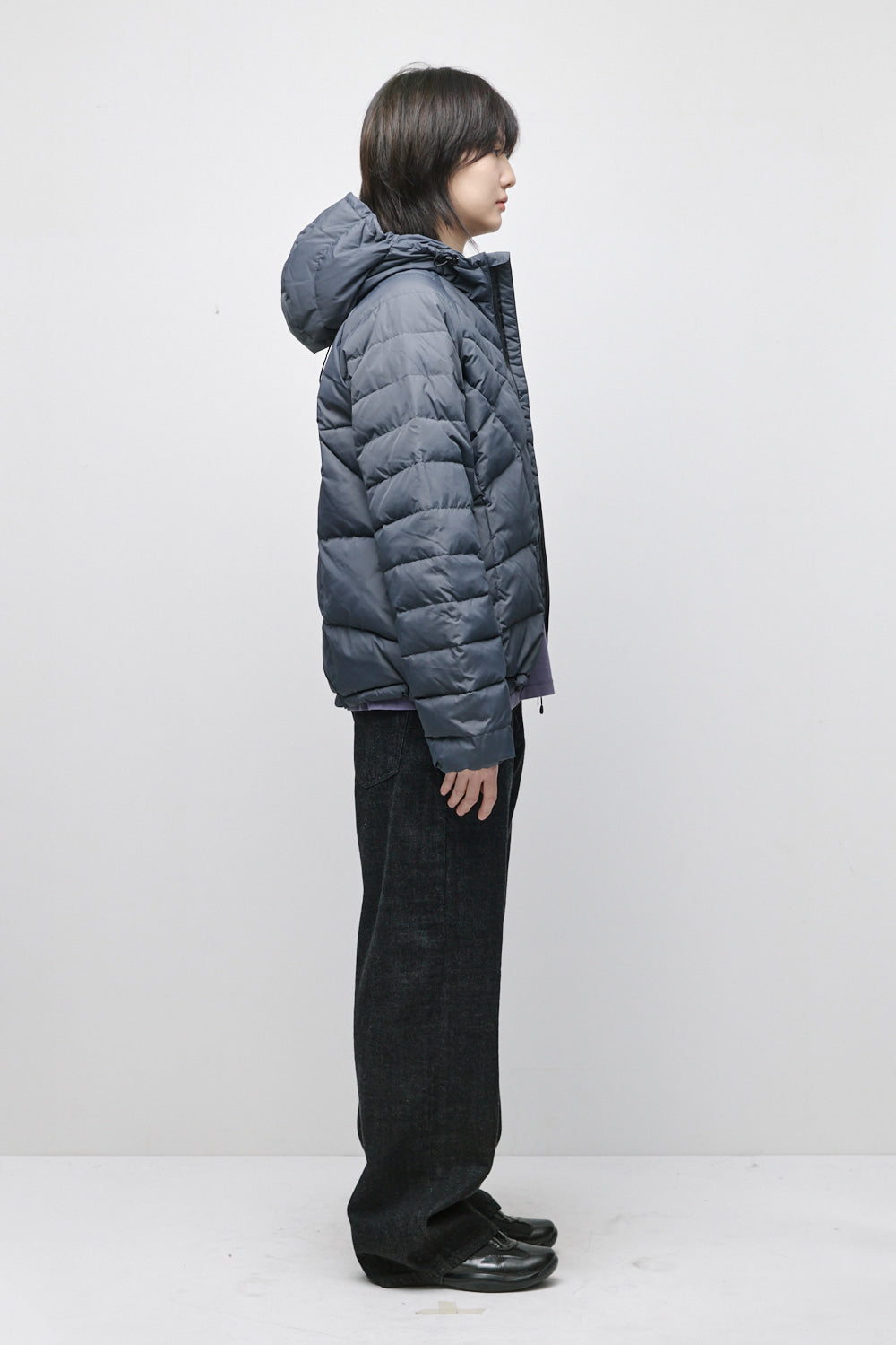 Hatchingroom - Web Goose Down Puffer Jacket Blue (Grey) product image 13 | TRAB K-Fashion Australia