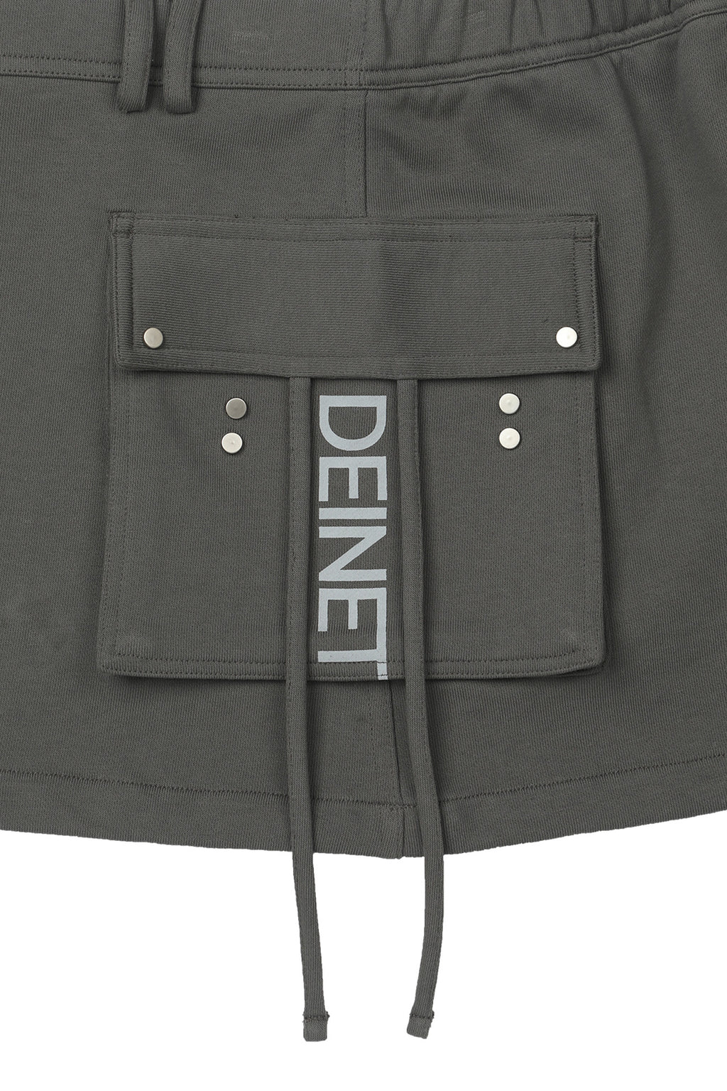 Deinet - Jersey Mini Skirt (Charcoal) product image 12 | TRAB K-Fashion Australia