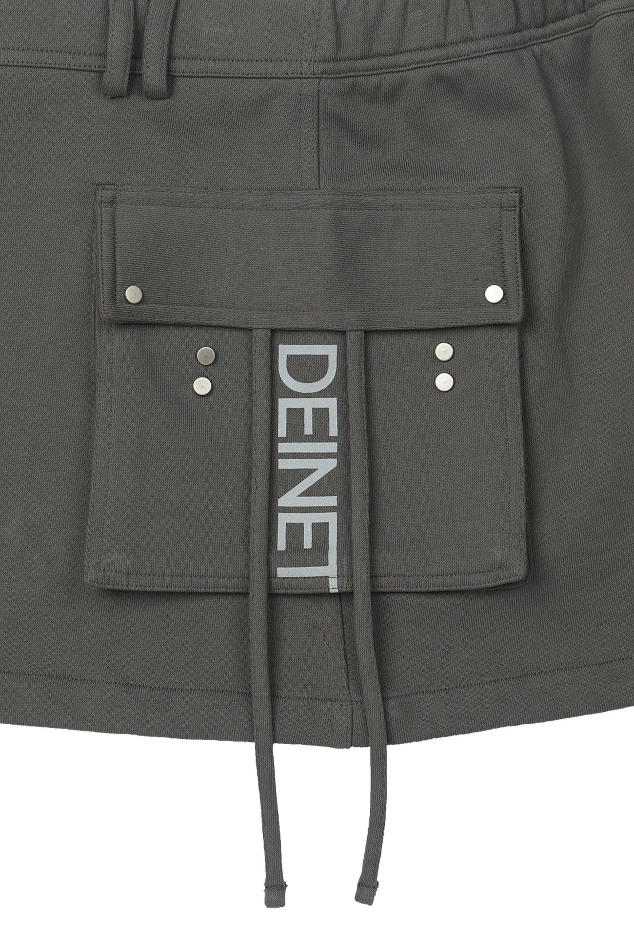 Deinet - Jersey Mini Skirt (Charcoal) product image 12 | TRAB K-Fashion Australia