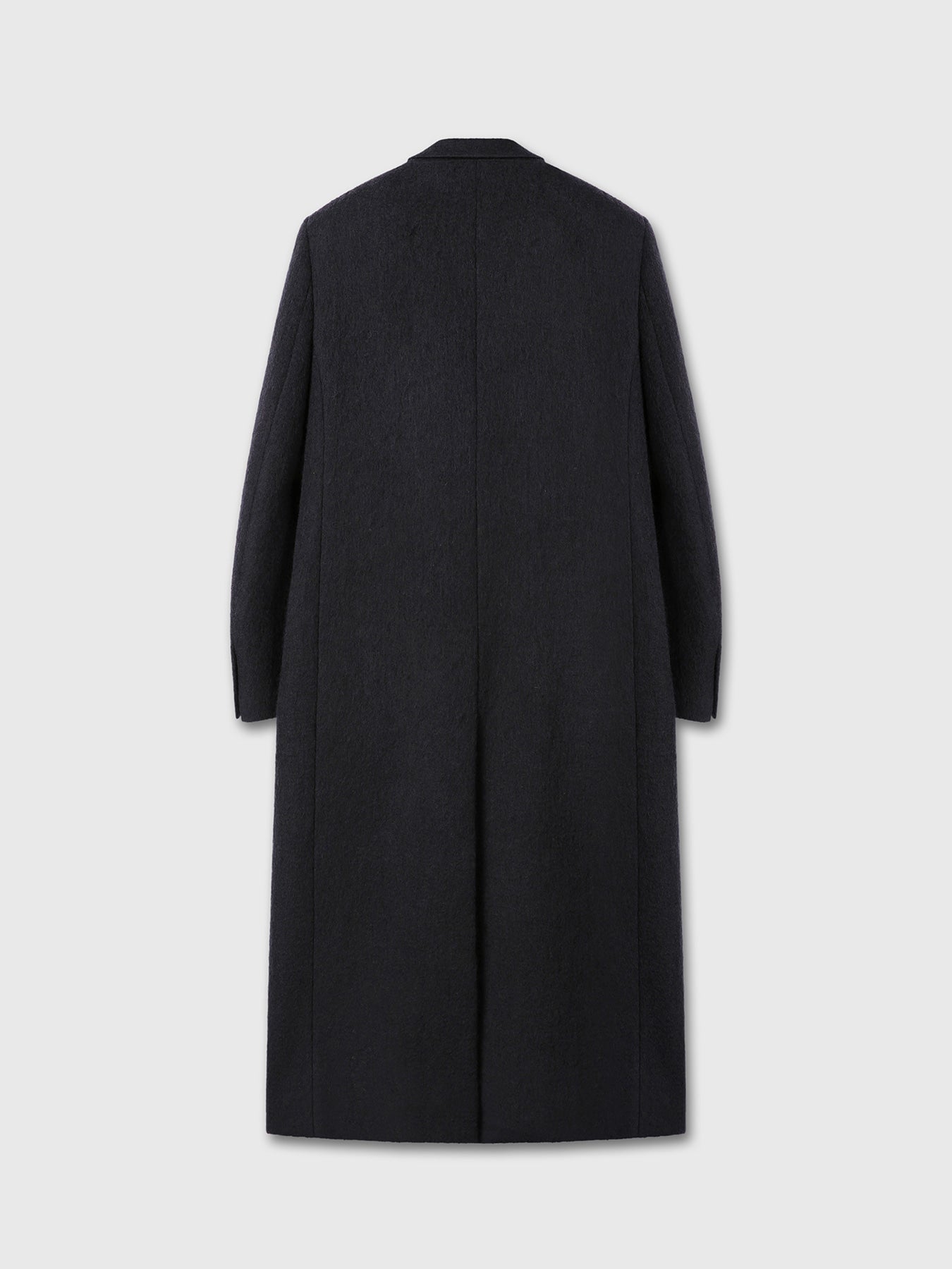 Tonywack - Soft Wool Alpaca Double-Breasted Coat (Black) product image 12 | TRAB K-Fashion Australia