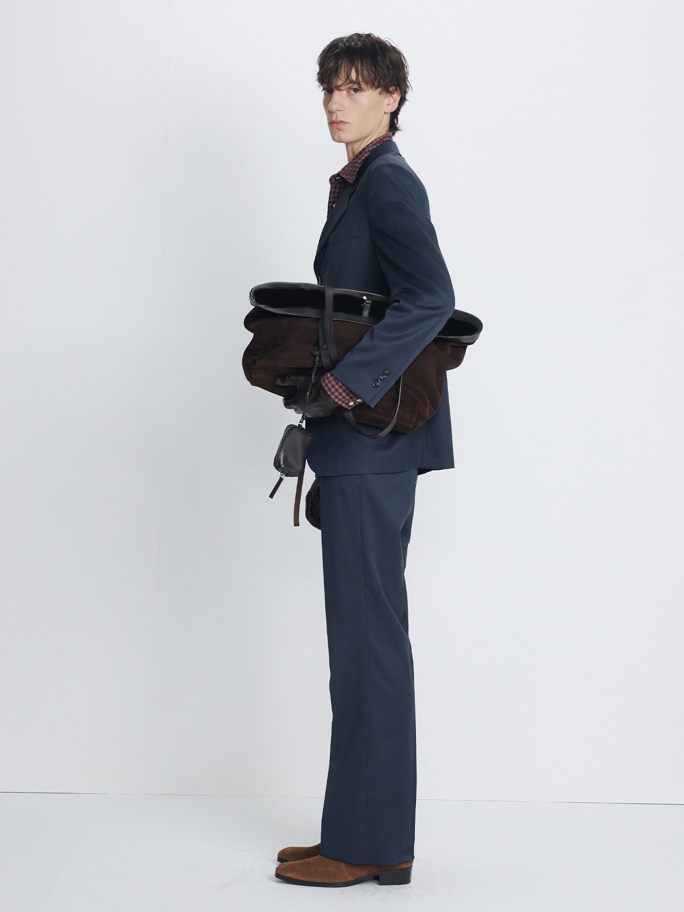 Tonywack - Wool Blend Tailored Blazer (Slate Grey) product image 2 | TRAB K-Fashion Australia