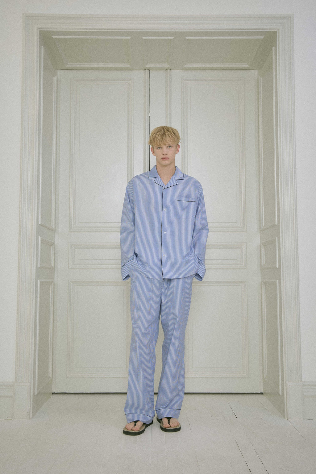 STU - Origami Pajama Shirt (Blue) product image 5 | TRAB K-Fashion Australia