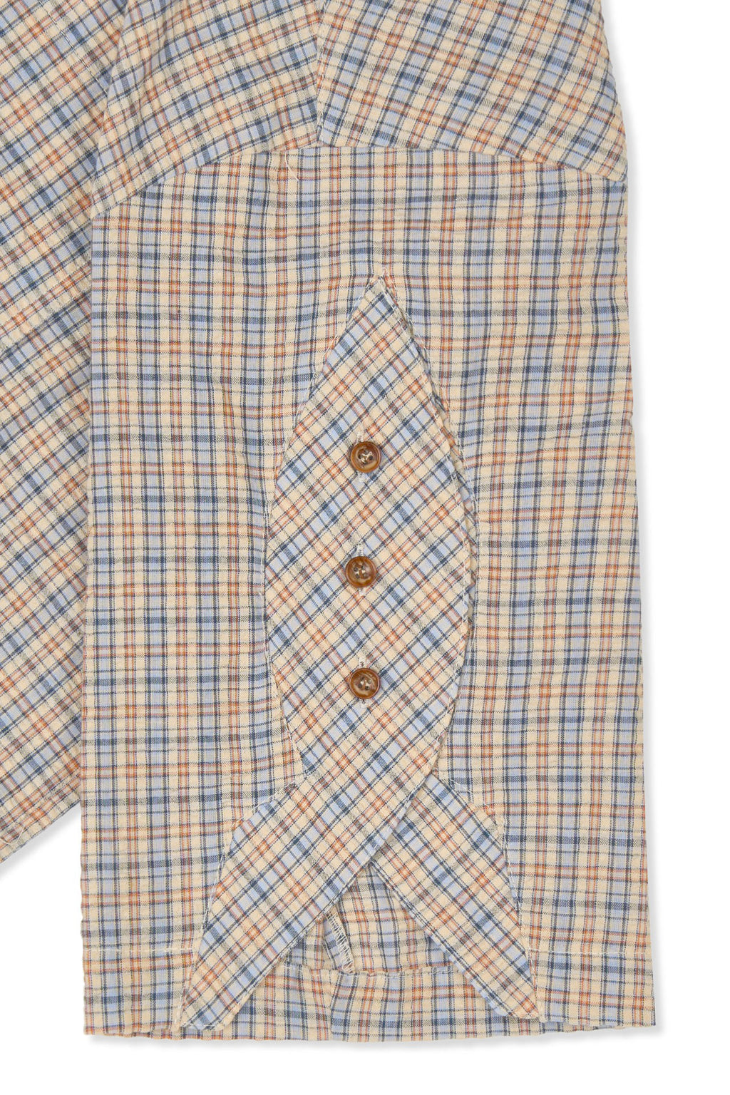 Ioedle - Rocket Slit Short Sleeve Shirt (Sky Blue) product image 1 | TRAB K-Fashion Australia