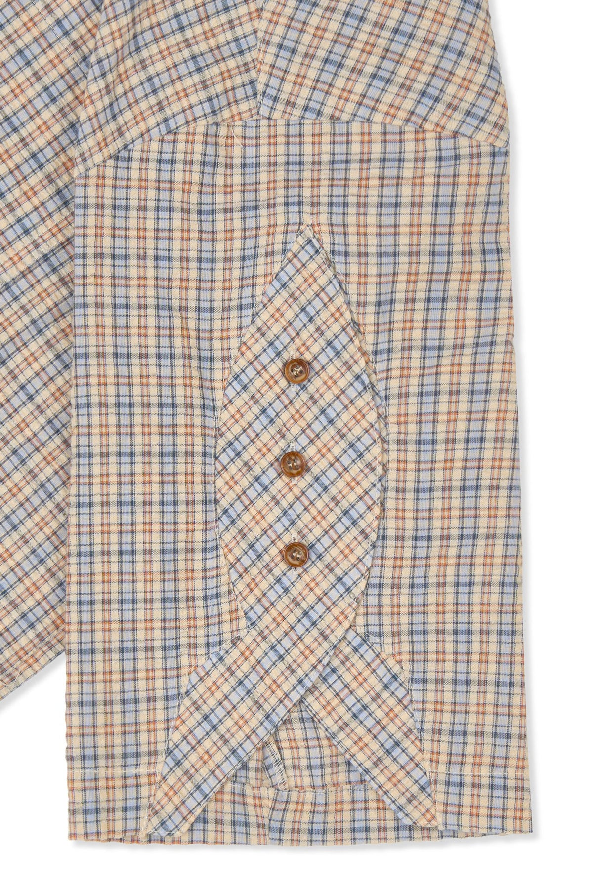 Ioedle - Rocket Slit Short Sleeve Shirt (Sky Blue) product image 1 | TRAB K-Fashion Australia