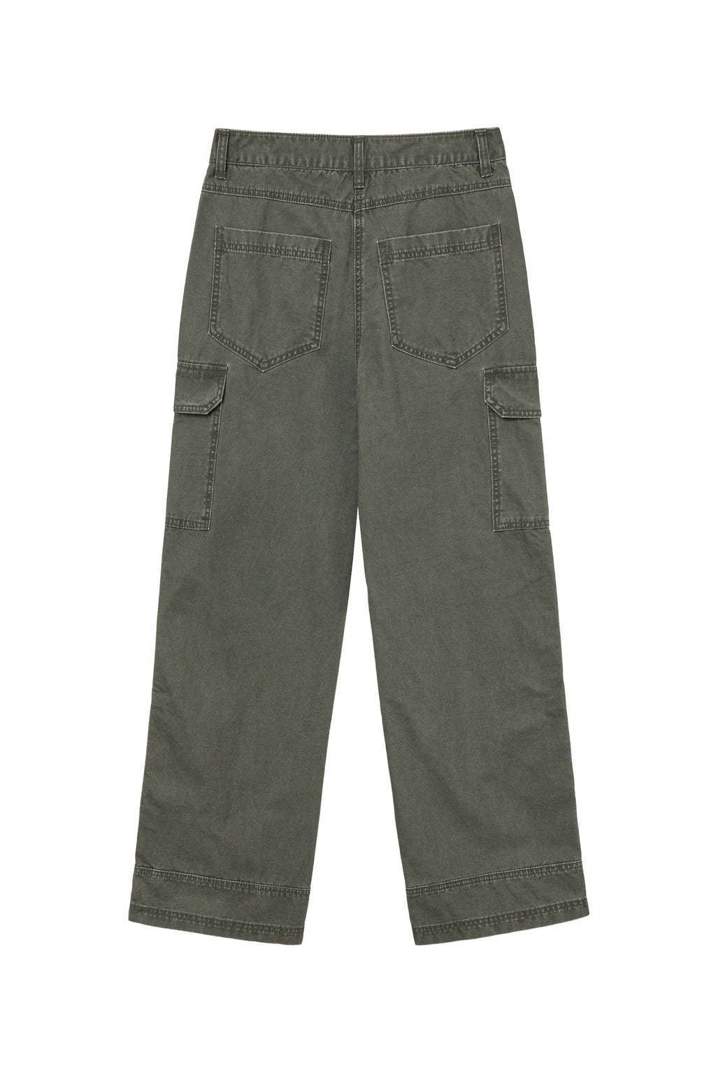 Deinet - Vintage Washed Cargo Pants (Khaki) product image 2 | TRAB K-Fashion Australia