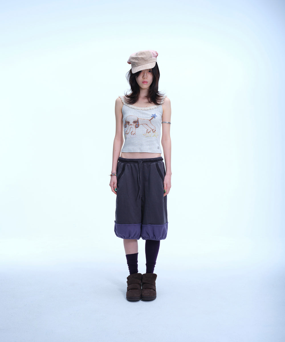 Coyseio - Vintage Puppy Lace Sleeveless Light Melange product image 10 | TRAB K-Fashion Australia