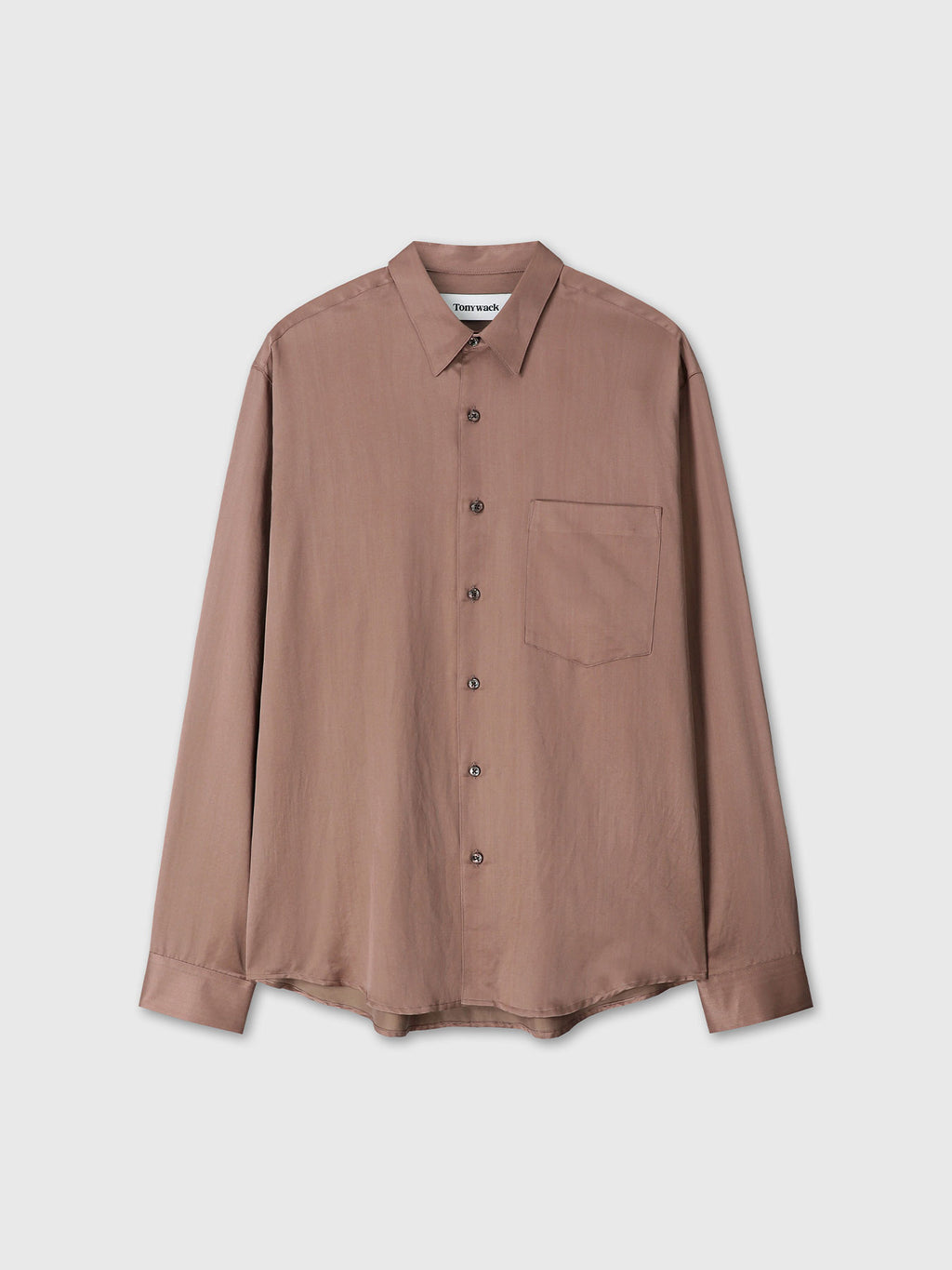 Tonywack - Silk Cotton Essential Shirt (Bronze Pink) product image 8 | TRAB K-Fashion Australia