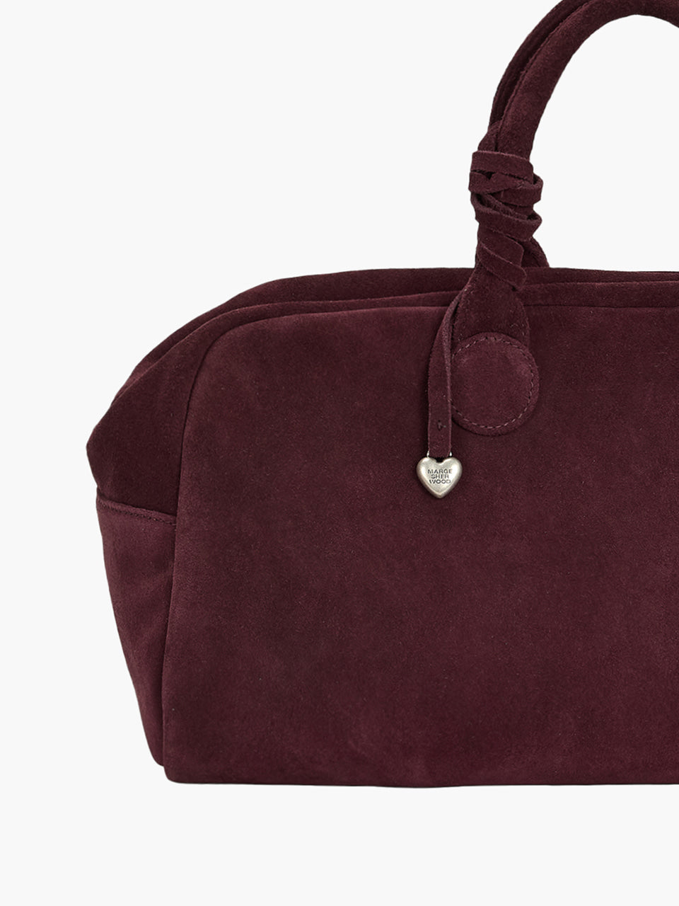 Marge Sherwood - Soft Bowling Large (Wine Suede) product image 7 | TRAB K-Fashion Australia