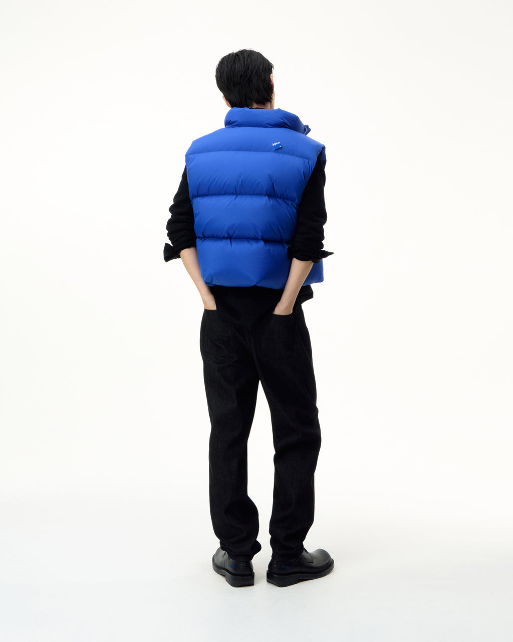 Ader Error - Sig; BL Tag puffer vest 01 (Z-Blue) product image 9 | TRAB K-Fashion Australia