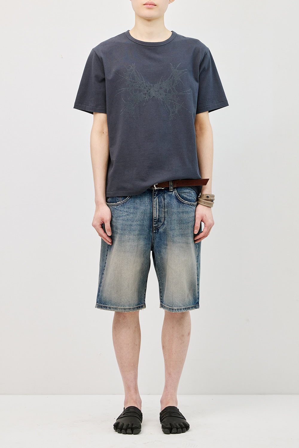 Hatchingroom - Denim Shorts (Faded Blue) product image 9 | TRAB K-Fashion Australia