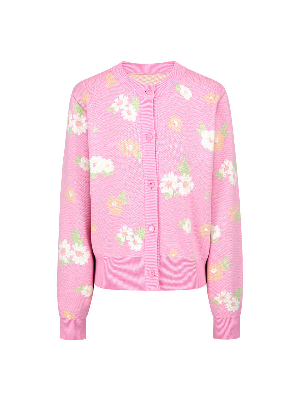 Margarin Fingers - Spring Flower Cardigan (Pink) product image 2 | TRAB K-Fashion Australia