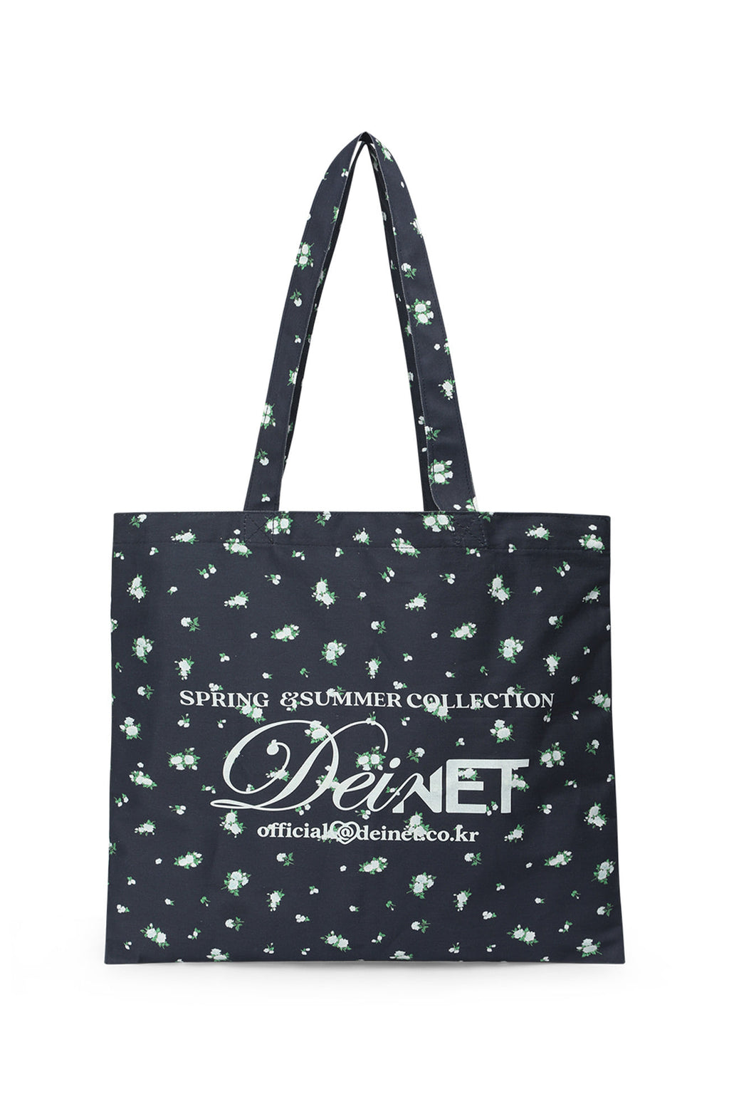 Deinet - Flower Shoulder Bag (Navy) product image 1 | TRAB K-Fashion Australia