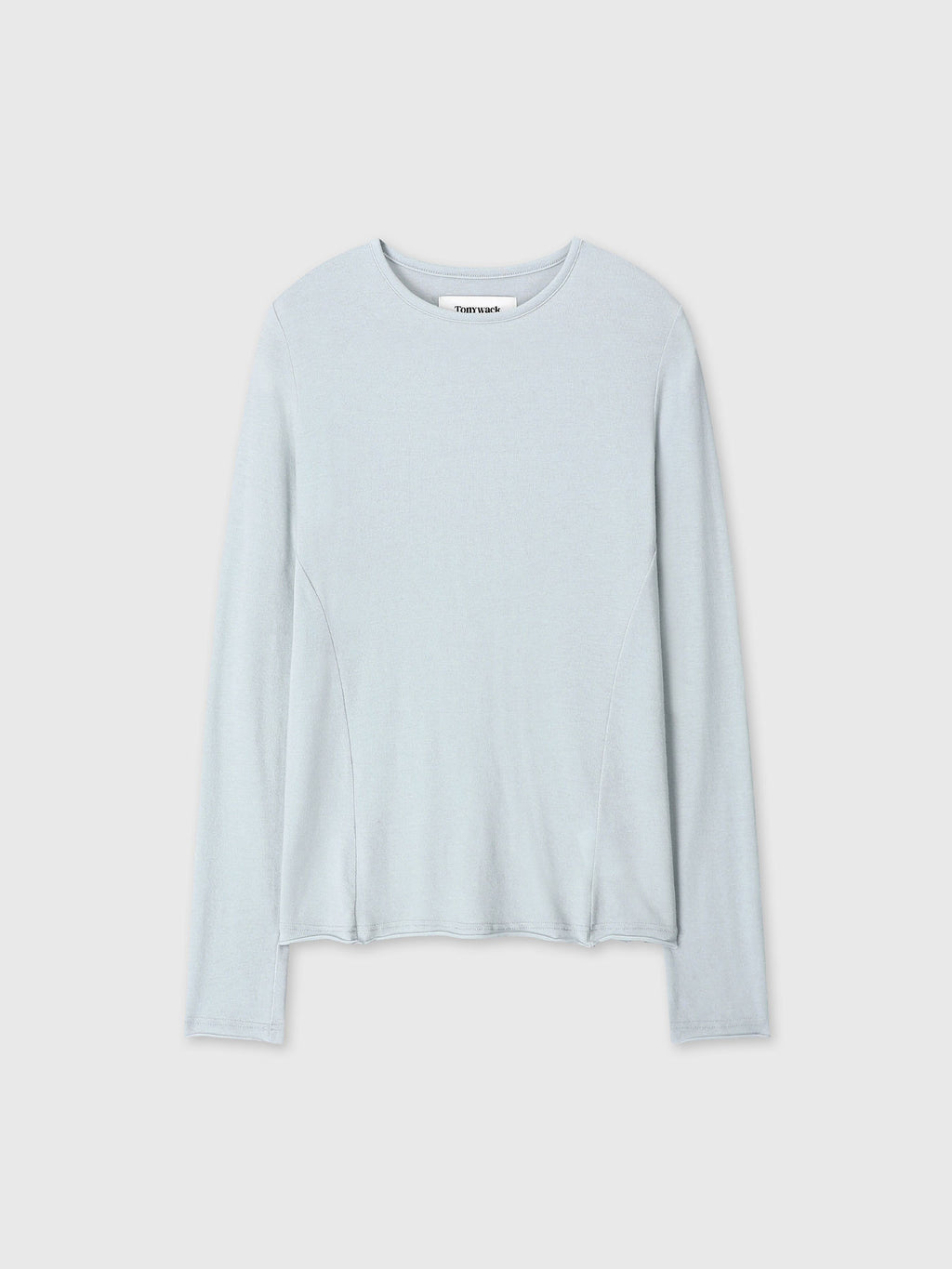 Tonywack - Crew Neck Long Sleeve Top (Sky Blue) product image 7 | TRAB K-Fashion Australia