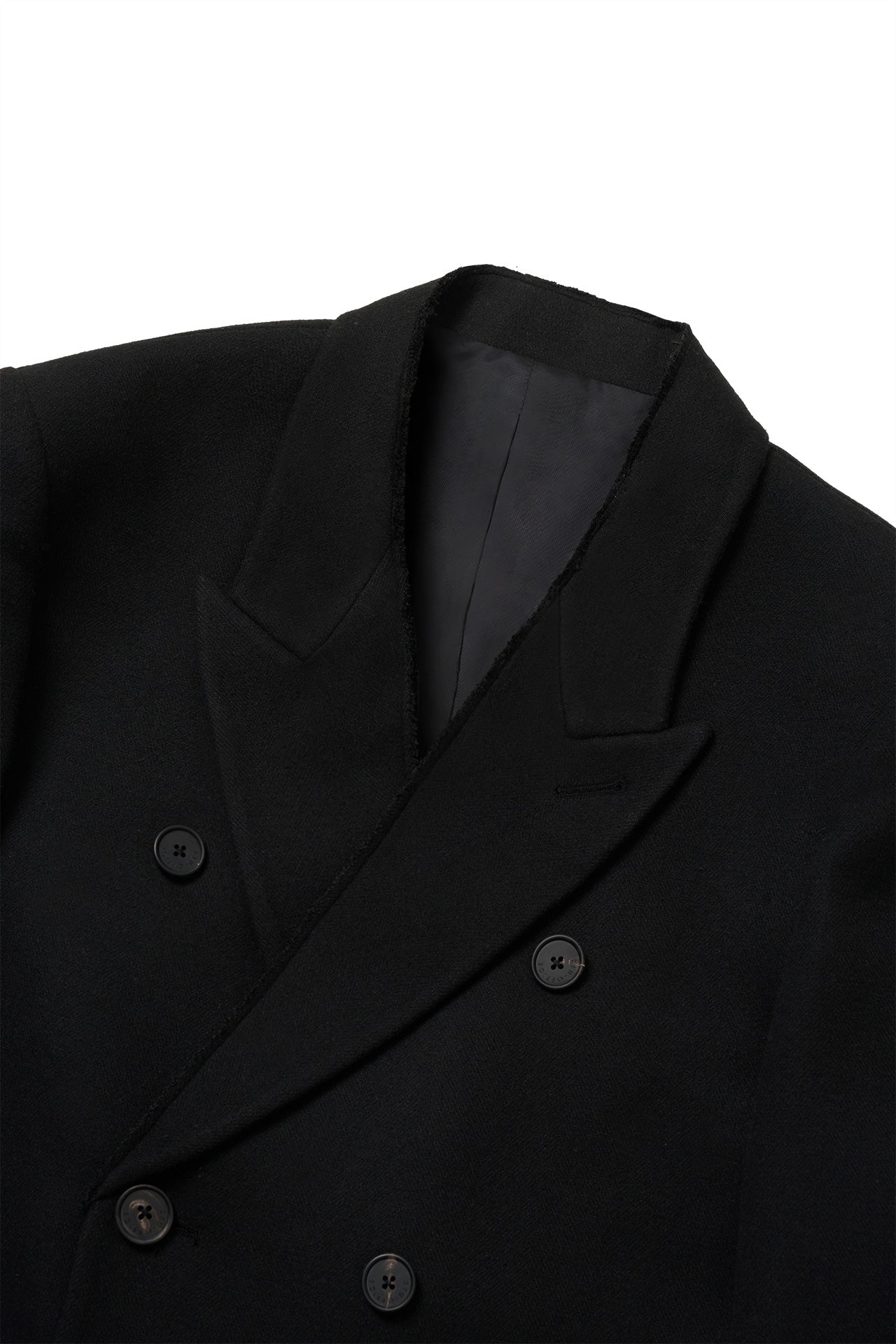 STU - Inverted Double Coat In (Black) product image 19 | TRAB K-Fashion Australia