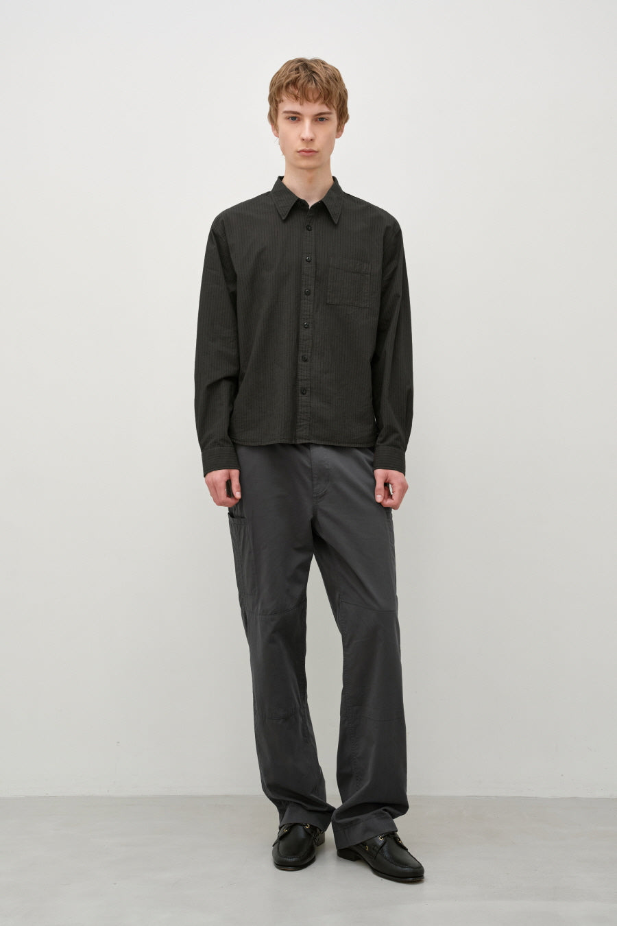Insilence - Military Mechanic Pants (Charcoal) product image 4 | TRAB K-Fashion Australia