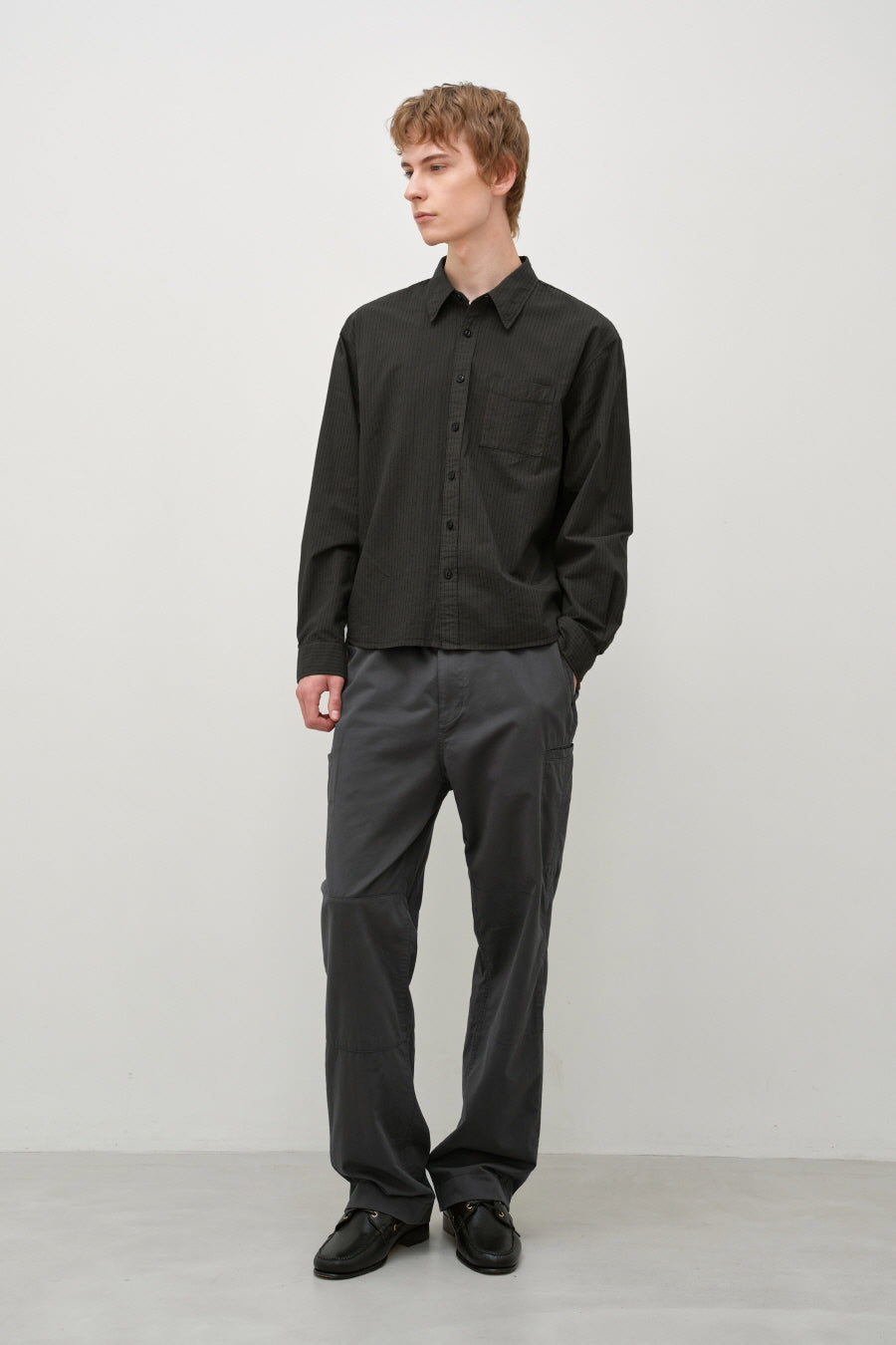 Insilence - Military Mechanic Pants (Charcoal) product image 2 | TRAB K-Fashion Australia