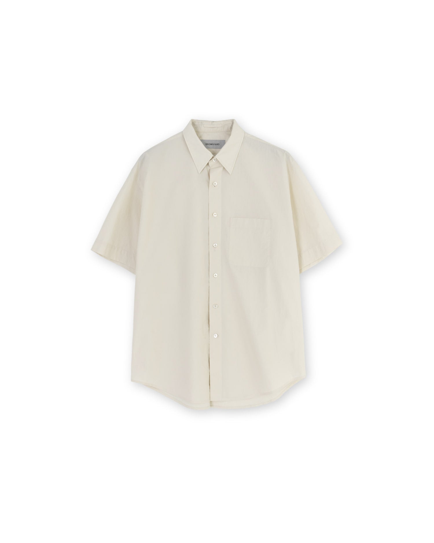 Brownyard - Half Shirt (Light Beige) product image 3 | TRAB K-Fashion Australia