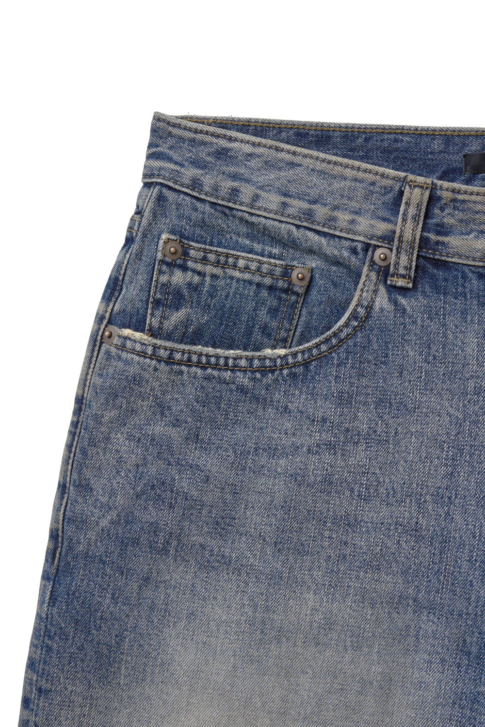 Hatchingroom - Denim Shorts (Faded Blue) product image 4 | TRAB K-Fashion Australia