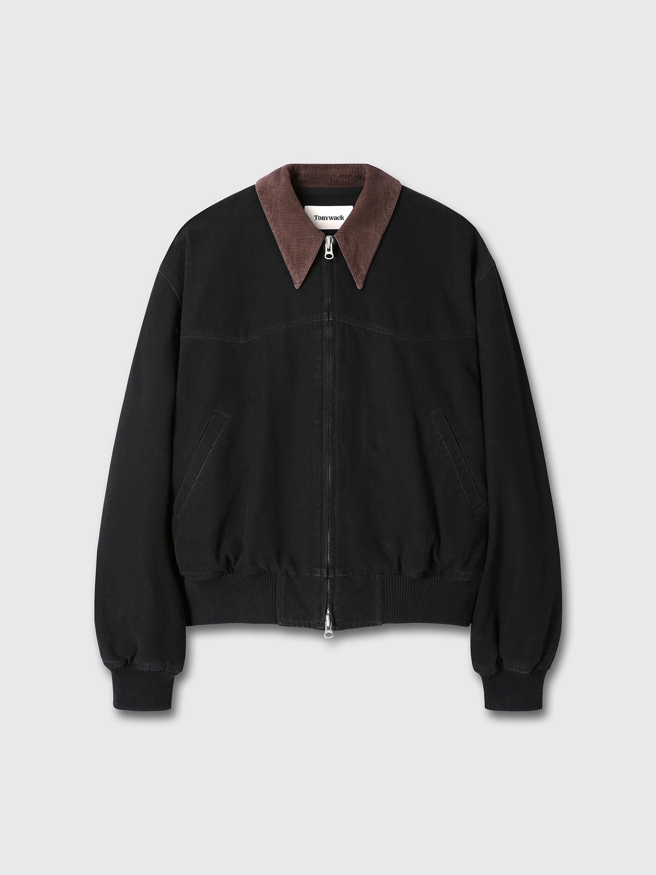 Tonywack - Garment Washed Western Bomber (Faded Black) product image 6 | TRAB K-Fashion Australia