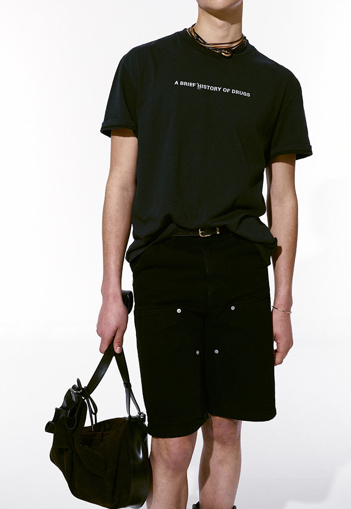 Tonywack - Drug Reference Garment Dyeing T-Shirt (Black Pigment) product image 6 | TRAB K-Fashion Australia