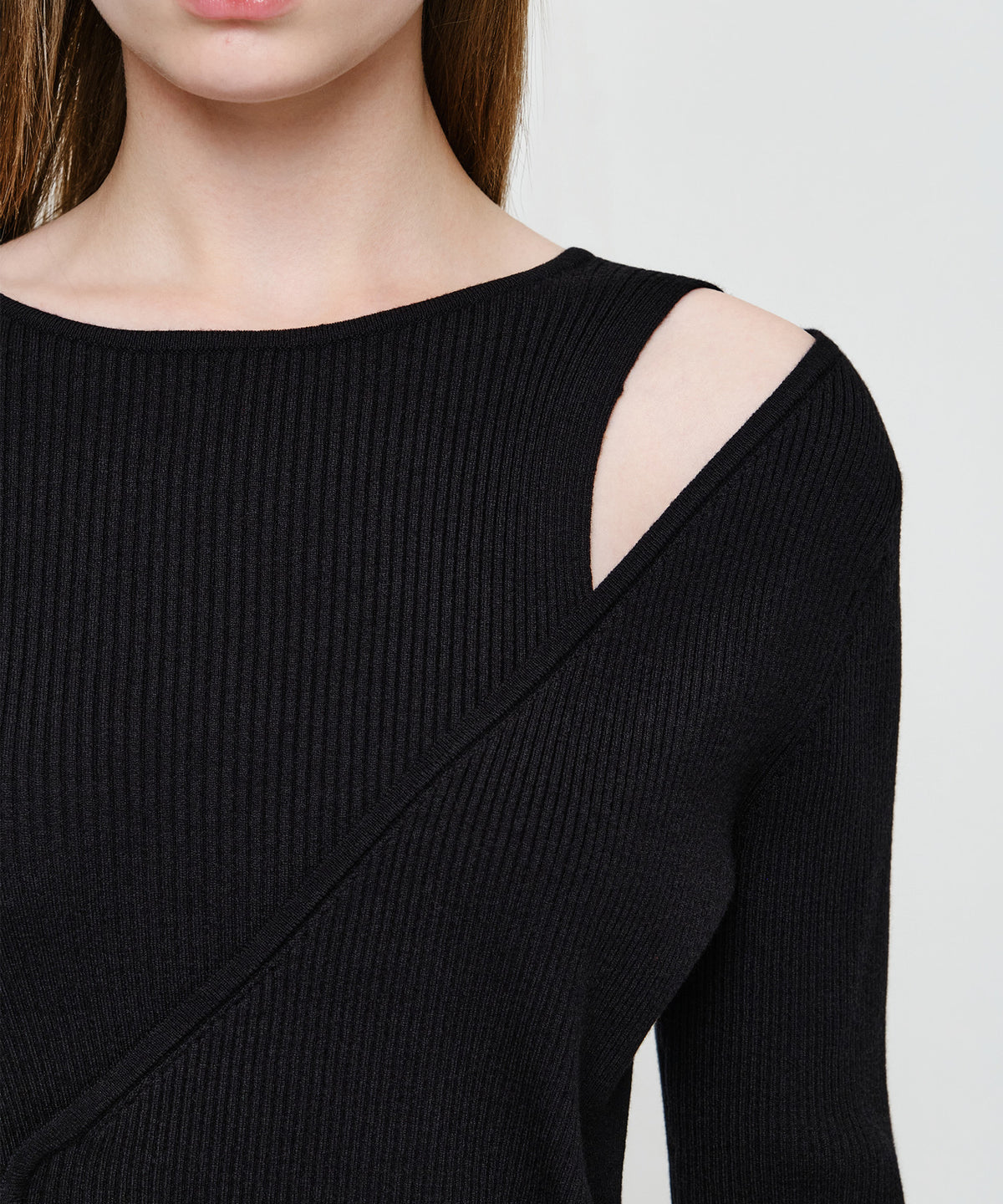 Marithe & Francois Girbaud - Wrap Knit (Black) product image 4 | TRAB K-Fashion Australia