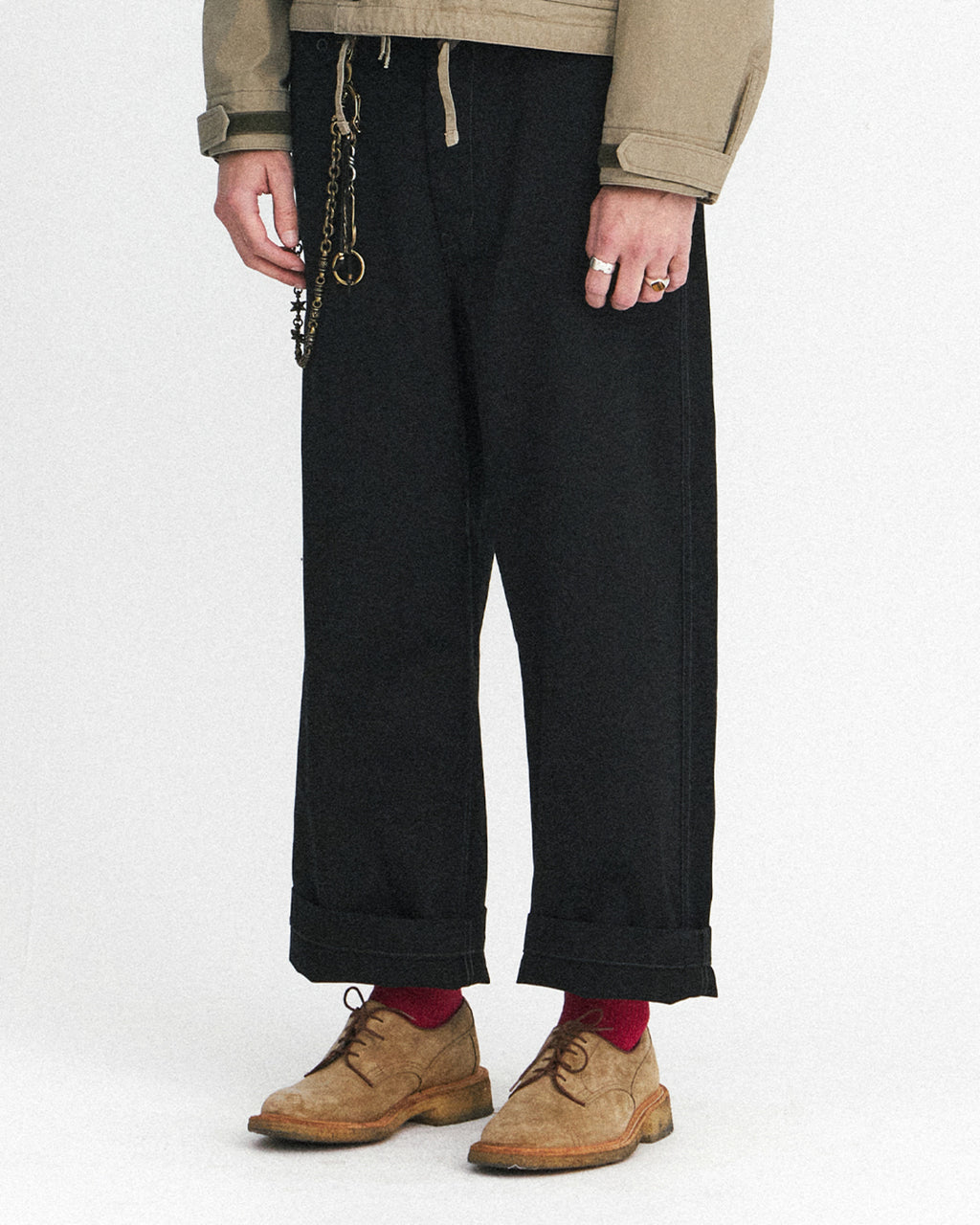 Eastlogue - Cattleman Chino Pants (Black) product image 3 | TRAB K-Fashion Australia