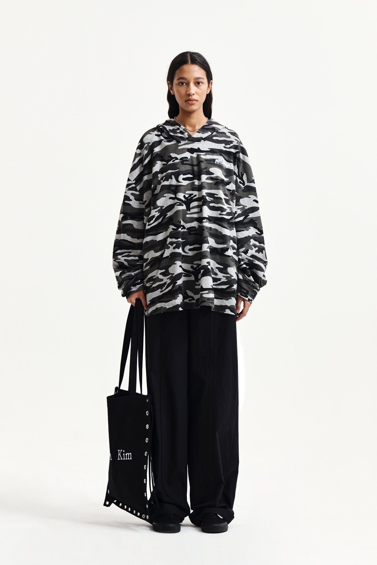 Matin Kim - Multi Panel Wide Pants (Black) product image 5 | TRAB K-Fashion Australia