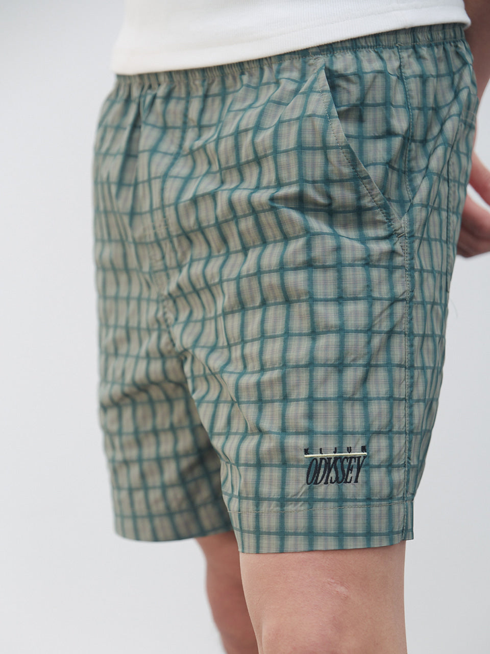 Kijun - Check Shorts (Green) product image 2 | TRAB K-Fashion Australia