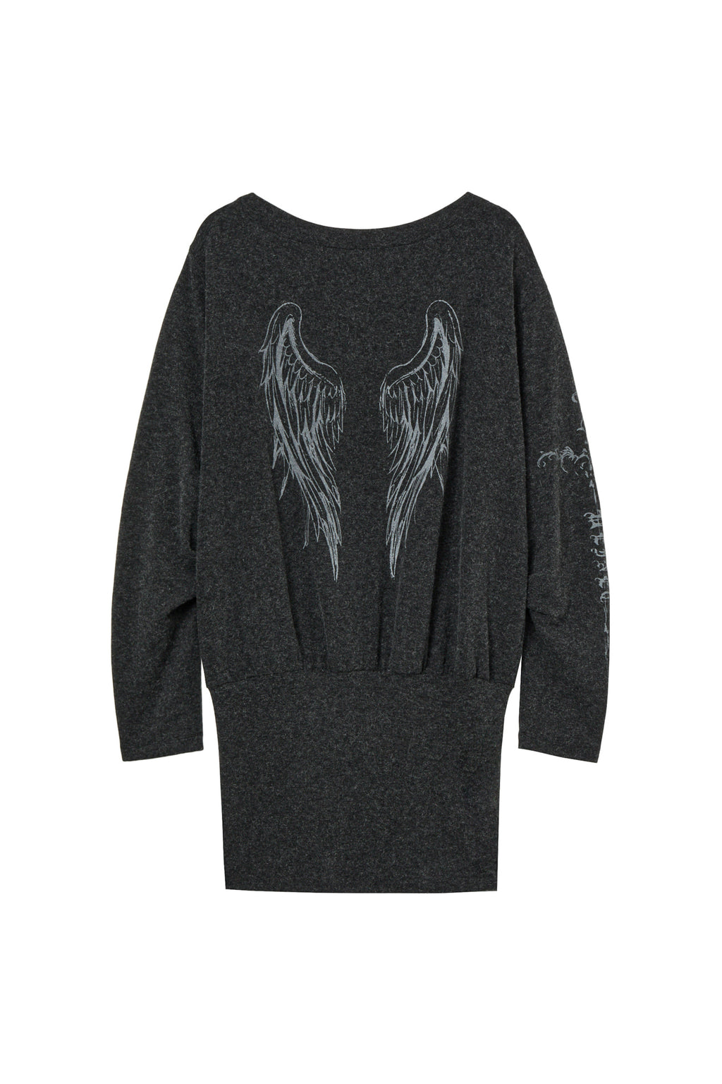 Deinet - Angel Off-Shoulder Dress (Charcoal) product image 10 | TRAB K-Fashion Australia