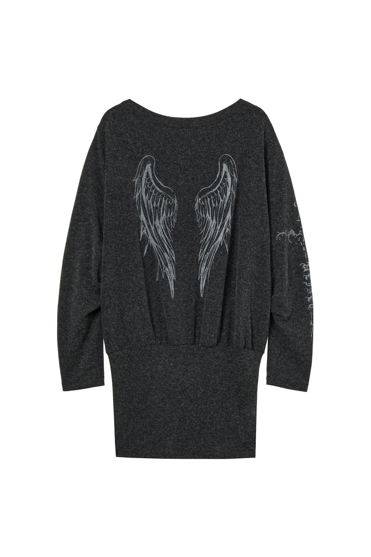 Deinet - Angel Off-Shoulder Dress (Charcoal) product image 10 | TRAB K-Fashion Australia