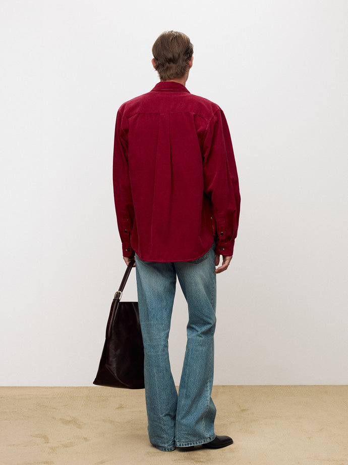 Tonywack - Flared-Leg Denim Jeans (Washed Blue) product image 3 | TRAB K-Fashion Australia