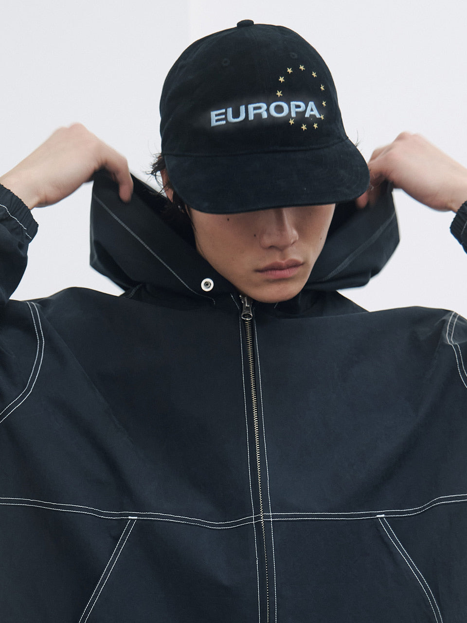 Kijun - Europa Cap (Black) product image 5 | TRAB K-Fashion Australia
