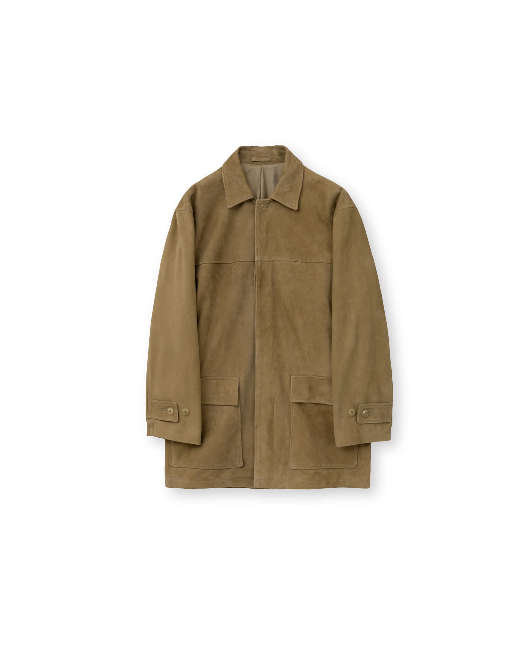 Brownyard - Suede Half Coat (Sand) product image 5 | TRAB K-Fashion Australia